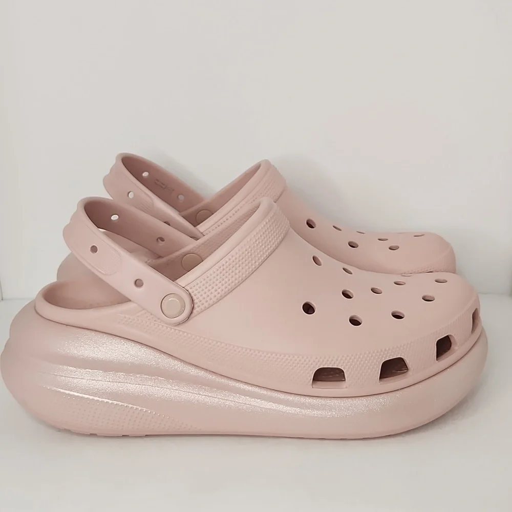Crocs Crush shimmer slip-on clogs (new with tags) - Picture 1 of 11